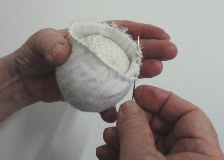 Bola de meia para jogar queimada